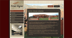 Desktop Screenshot of hotelpircasnegras.com