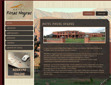 Tablet Screenshot of hotelpircasnegras.com